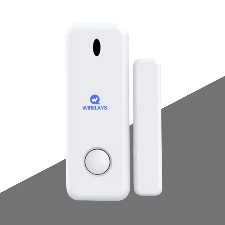 Wirelays Wireless Smart Home Security System | Door Security Sensor | WiFi and GSM Dual Protection Intruder Alarm System |Model Wirelays-003 (White ABS Plastic) Wirelays Wireless Smart Home Security System | Door Security Sensor | WiFi and GSM Dual Protection Intruder Alarm System |Model Wirelays-003 (White ABS Plastic)